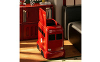 Bus Trash Bin Rolling Cartoon Bus Trash Can Playful for Bedroom, Kids