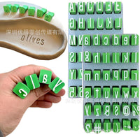 Alphabet Stamps Set for Clay Pottery - Upper and Lower Case Letters