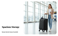 Softside Suitcase Lightweight Softside long-lasting Fabric for Adults