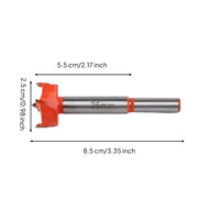 Depth-Limited Wood Hole Cutter Sharp Edges Door Board Hole Cutter Positioning Woodworking Tool Sturdy