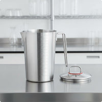 Stainless Steel Measuring Cup Thickened Pouring Measuring Cup Tapered Kitchen Utensil Tool