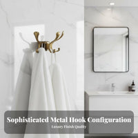 Rotating Wall Hook Rustproof Swivel Wall Hook Space-Saving for Bedroom