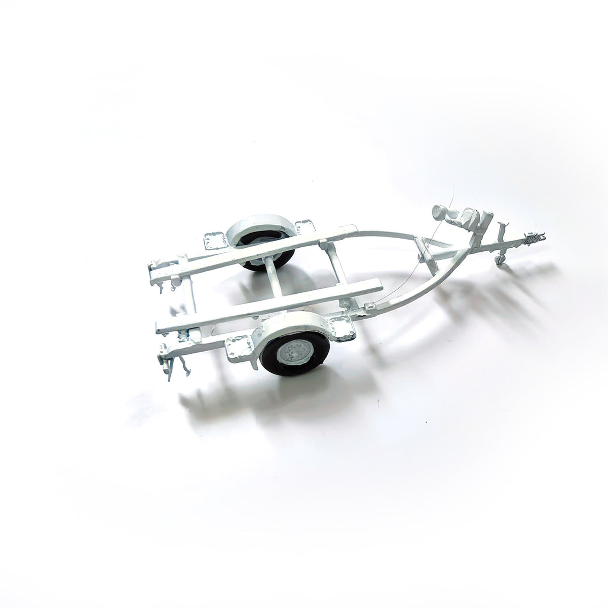 White / Motorboat Trailer