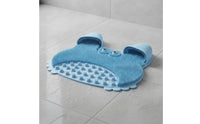 Foot Scrub Mat with Suction Cups Flexible Crustacean Foot Scrubber for Washroom