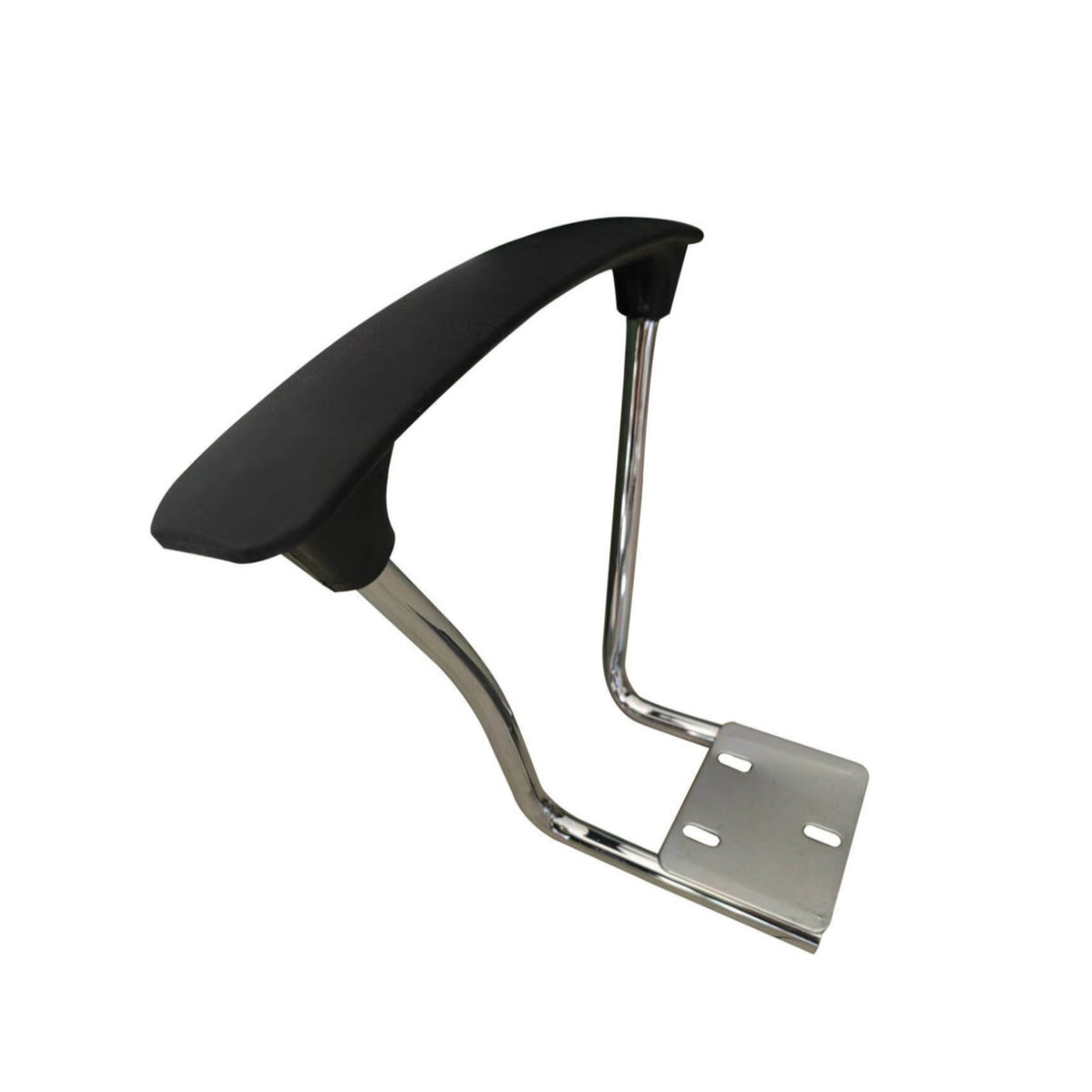 Chair Armrest Pad with Mounting Holes Fixed Office Chair Armrest Hardware Chrome Easy to Install for DIYers