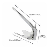 Bruce Type Anchor Boating Equipment Rustproof for Yacht