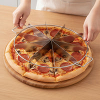 Stainless Steel Cake Cutter with Side Handles Thin Blade Pie Cutter with Side Handles Accurate Cutting Tool Long-Lasting for Kitchen