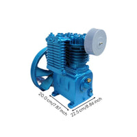 4-cylinder compressor head inflates tires fast