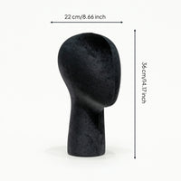 Mannequin Head Freestanding Hat Display Stand Hairpiece Stand for Studios