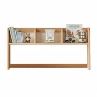 Nordic Design Wooden Desktop Bookshelf Minimalist Design Tabletop Bookcase Space-Saving Household Storage Multifunctional for Students, Home Office Workers, Professionals, Desk, Study Room, Countertop, Bedroom