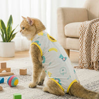 Pet Recovery Suit and Two-Legged Clothing, Korean Style Post-Surgery Pet Clothing, Soft Sleeveless Recovery Suit for Comfortable Surgery Recovery
