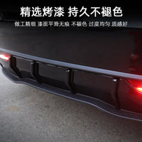 Rear Lip Small Diffuser Wing Spoiler Tail Protection Modification Accessory for Tesla Refreshed Model 3