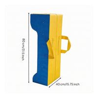 Bow-Shaped Tackle Pad Secure Straps Rugby Tackle Pad Collision-Absorbing