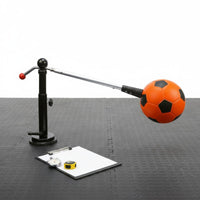 Suction-Cup Soccer Coach Angled Arm Ball-Control Practice Device Portable