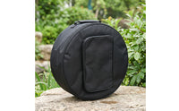 Zippered Drum Bag with Stick Pocket Sturdy Drum Storage Bag Portable Case Padded for Musicians, Gigs