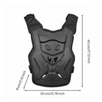 Motocross Chest and Spine Protector Shock-Absorbing Resistant Motorcycle Chest