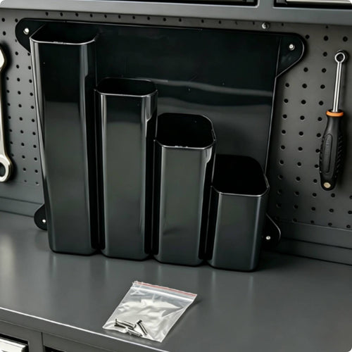 Wall Mounted Zip Tie Organizer Easy to Install for Workshop