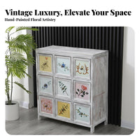 3-Drawer Accent Chest Light Luxury Design Storage Furniture Multi-Functional Sturdy Framework for Homeowners, Living Room