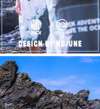 【联名款】NuJune X PADI潜水毛巾衣男女速干冲浪斗篷吸水沙滩巾