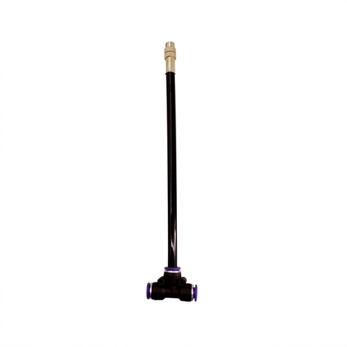 Brass Misting Nozzle Tee, Adjustable Direction, Quick Connect, for Outdoor Cooli #variant:Adjustable Directional Sprinkler with 8mm Quick Connect Tee