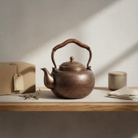 Handmade Copper Teapot Tea Cookware for Electric Ceramic Cooktop