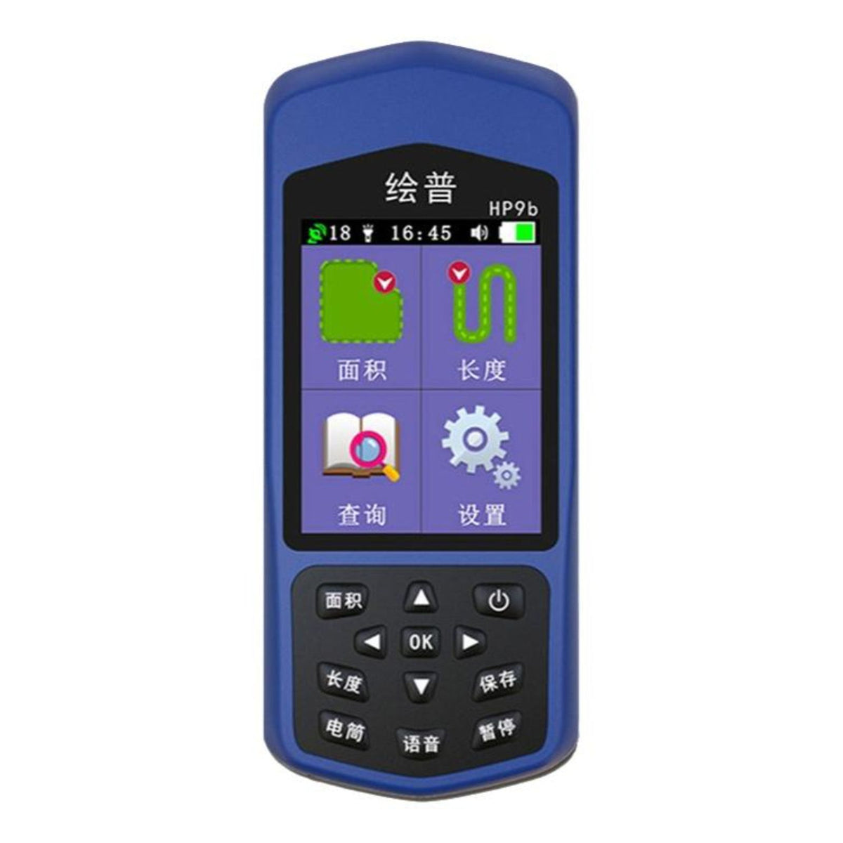 Highaccuracy Land Area Measurement Device, geolocation system Land Meter, Vehicle-Mounted Survey Tool, Area & Distance Measurement, Instant Tracking