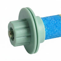 Ceramic Bird Perch, Frosted Surface for Nail Trimming, Clamp-on Parrot Perch for Budgie and Cockatiel, Small Bird Perch Accessory