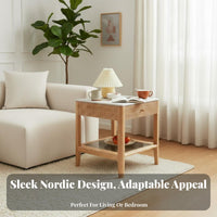 dual-level Corner Table Multifunctional Household Furniture scuff Resistant