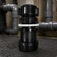 Sand Filter Drain Valve Black Pool Filter Drain Valve Ribbed
