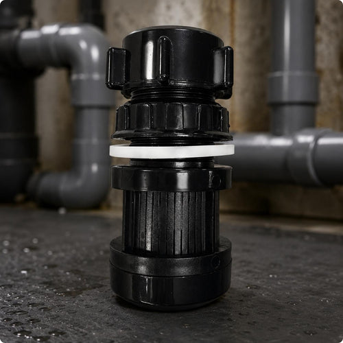 Sand Filter Drain Valve 1.5-Inch Pool Filter Drain Valve Plastic