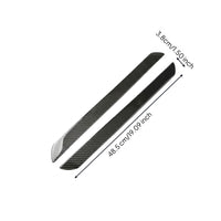 Scratch Protection Universal Front Bumper Lip Carbon Fiber Look Car Chin Spoiler Body Kit