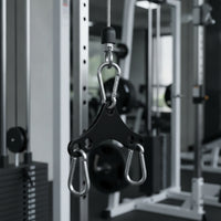 Conversion Plate with Hooks Arched Lat Pulldown Adapter Compact Adapter Plate for Commercial Gyms