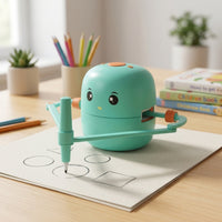 Insert-and-Play Drawing Robot with Cards Screenscreenless Drawing Robot Interactive Painting Learning Toy Creative for Preschoolers
