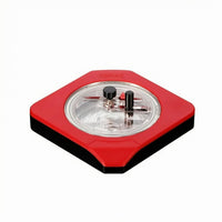 Adjustable Circle Slim Office Supplies Red and Black