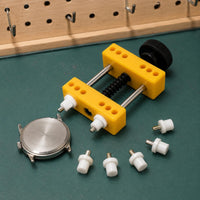 Watch Case Opener Knurled Wheel Watch Repair Tool Kit Metal Body