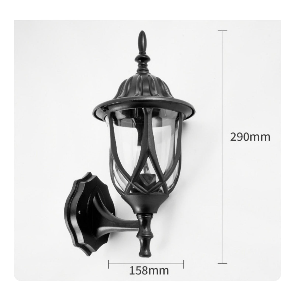 12 Pieces European Design Wall Illumination Installation for Porch