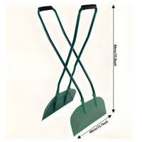 Standing Foliage Rake Grabber Multi-Surface Gardening Tool Lightweight for Lawn