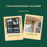 Corner Bracket, Iron Plate Furniture Connector, sturdy Repair Hardware for Table, Chair, Cabinet