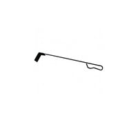 Grill Ash Barbecue Ash Rake Angled End Grill Cleaning Tool