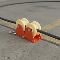 Wall Corner Pulley Labor-Saving Corner Rope Guard Anti-Wear Rope Protector for Professionals, Building Exterior, Construction Site