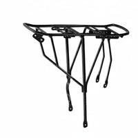 Cycle Rear Rack Universal Rear Bike Rack Solid Construction Bike Luggage Carrier for Commuters