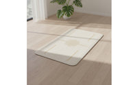 Grippy Fitness Inversion Mat Compact Fitness Mat with Alignment Lines Portable Stable for Yogis