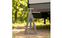 4 Pieces Manual RV Support Jack Adjustable Caravan Jack Stand Stable Equipment Heavy Duty for Campers