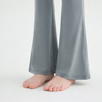 Flared Leggings for Women, High Waist with Control and Butt Lifting, Wide Leg Bootcut for Gym Workout and Fitness