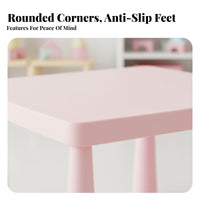 3 Pieces 3-Piece Toddler Seating Group Rounded Edges for Kindergarten, educators