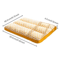 Dog Bed, Washable Non-Slip Plush Pet Mat, All-Season Comfort
