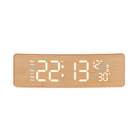 Large Display Digital Wall Clock with Ambient Corded Light-in Digital Wall Clock for Bedroom