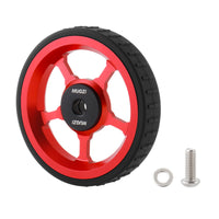 CNC-Cut Easy Wheel Long-Lasting Auxiliary Wheel with Steel Bearing Stable Bike Training Wheels Silent for Cyclists