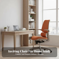 Ergonomic Saddle Chair Adjustable Height Study Seat Rolling Casters for Students