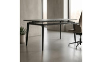 Welded Steel Table Legs Cross-Braced Square Desk Legs Furniture Part Heavy Duty Home Hardware Industrial Style